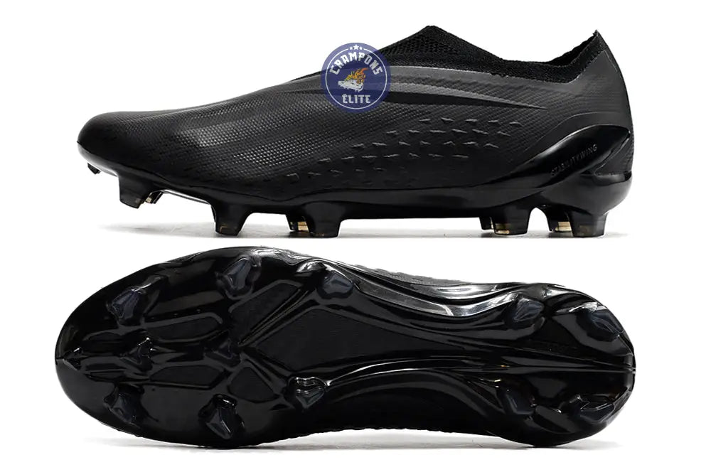 Image of X Speedportal Elite Laceless FG Full Black - Noir