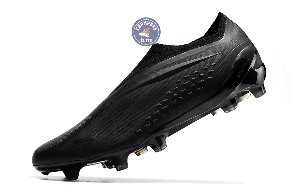 X Speedportal Elite Laceless FG Full Black - Noir