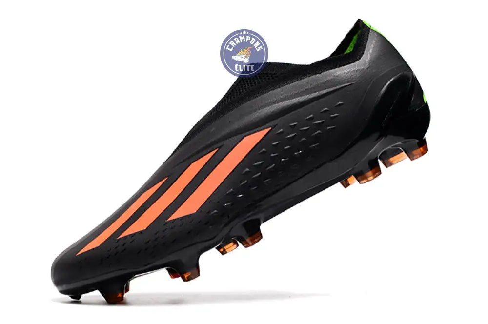 Image of X Speedportal Elite Laceless FG Noir/Orange