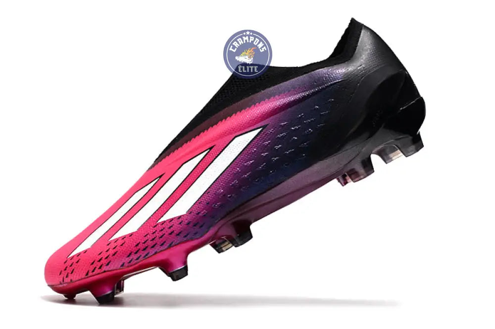 Image of X Speedportal Elite Laceless FG Own Your Football - Rose/Argenté/Noir