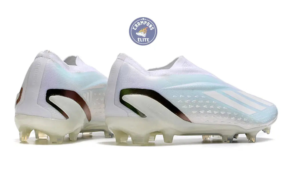 Image of X Speedportal Elite Laceless FG Pearlized - Blanc/Noir