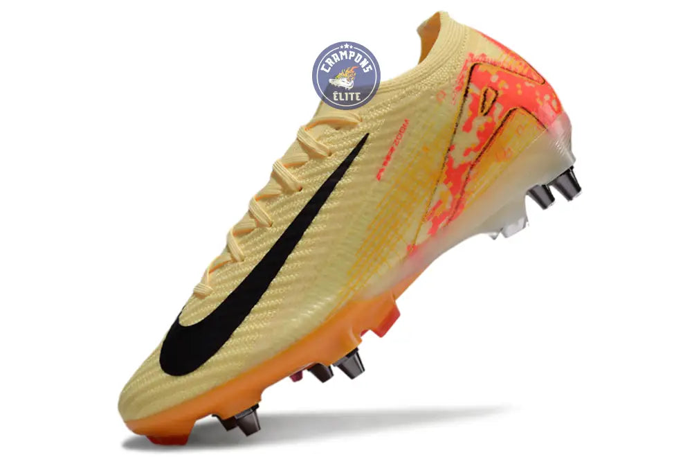 Image of Zoom Mercurial Vapor 16 SG Mbappé Personal Edition - Orange/Bleu